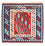 Tapis Kelim - Oriental carré  - 104 x 100 cm - bleu foncé