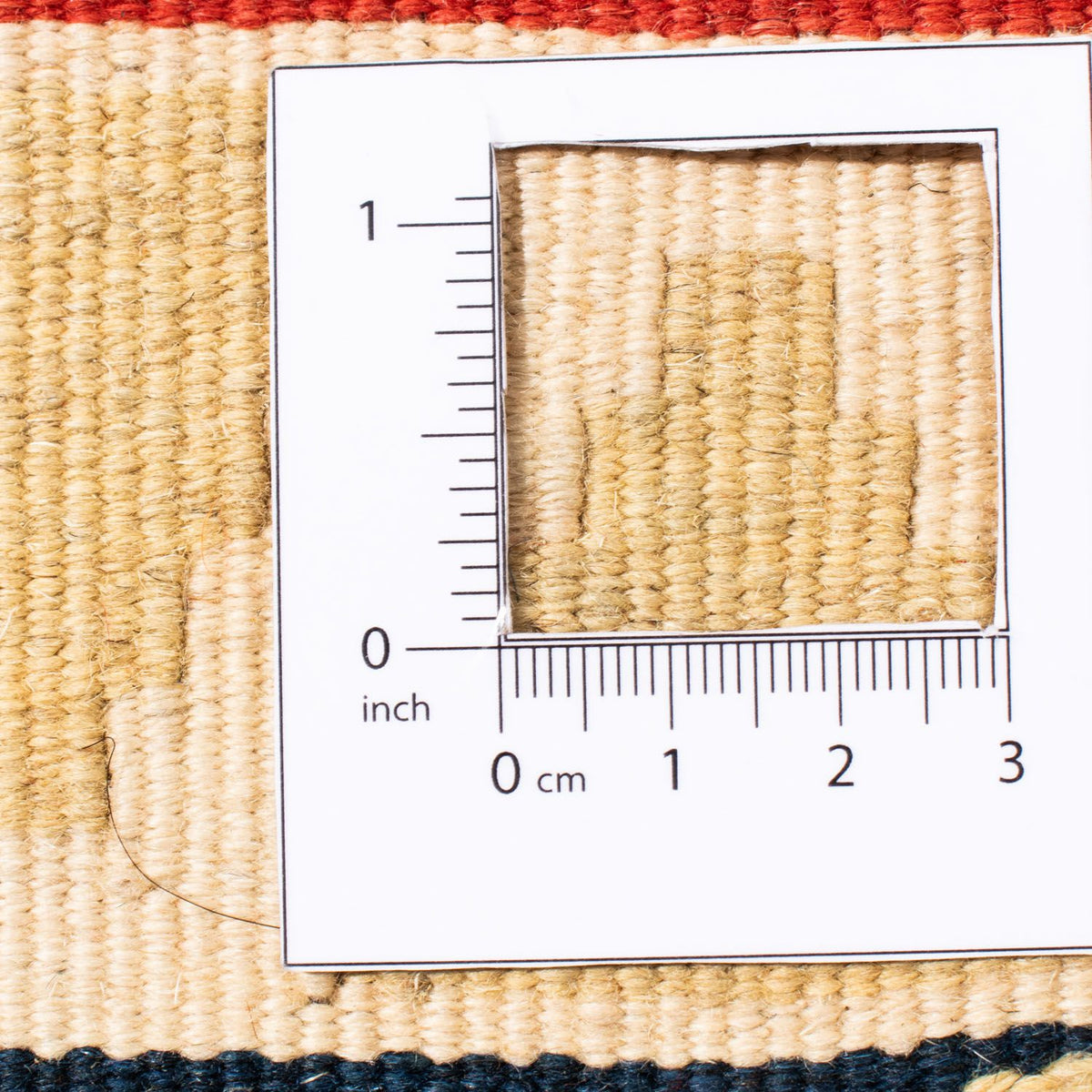 Tapis Kelim - Oriental carré - 103 x 101 cm - beige