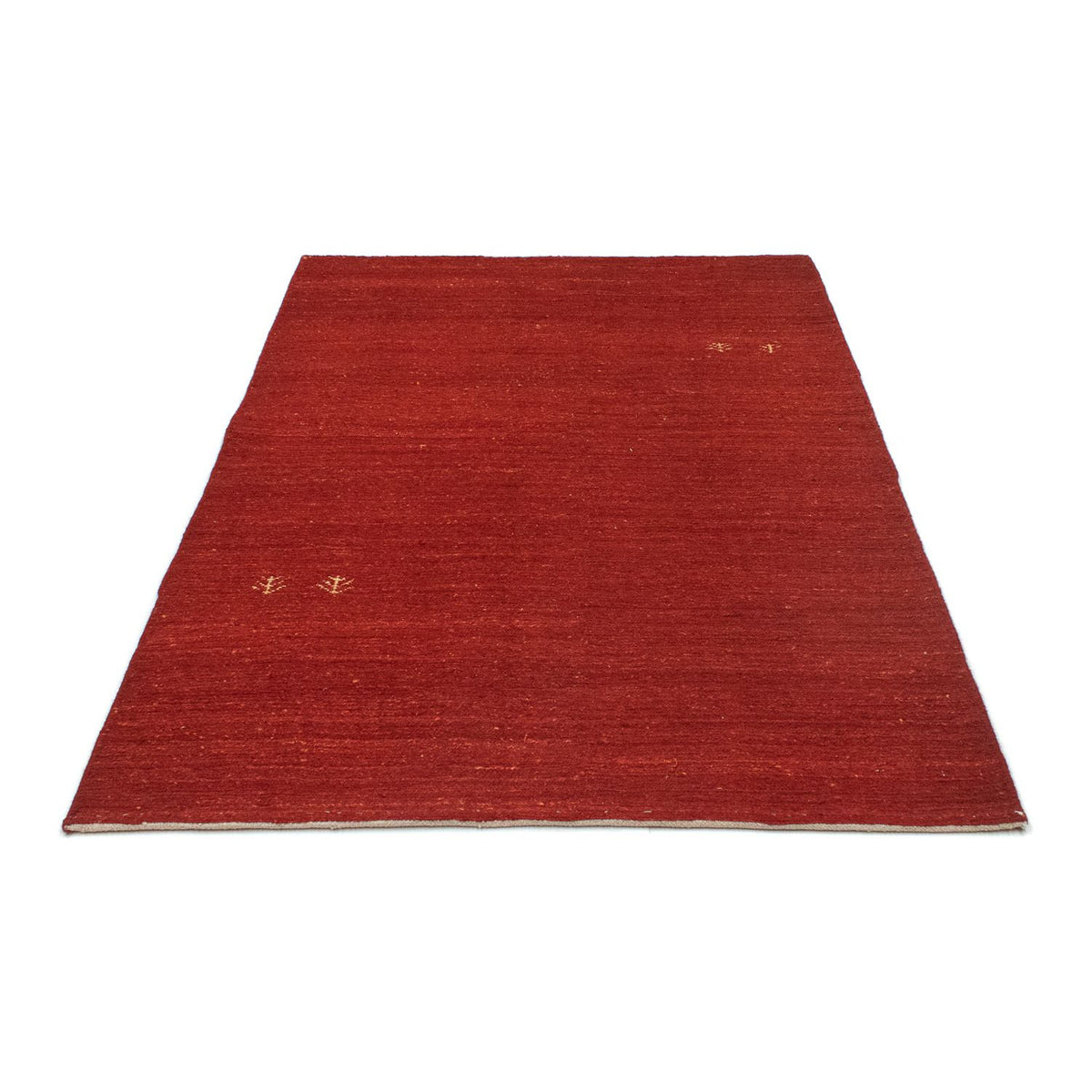 Tapis Gabbeh - Persan - 175 x 116 cm - rouge