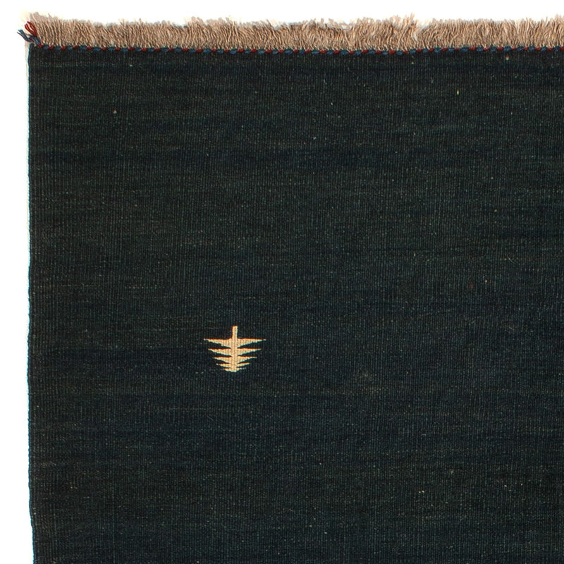 Tapis Kelim - Oriental - 200 x 150 cm - bleu foncé