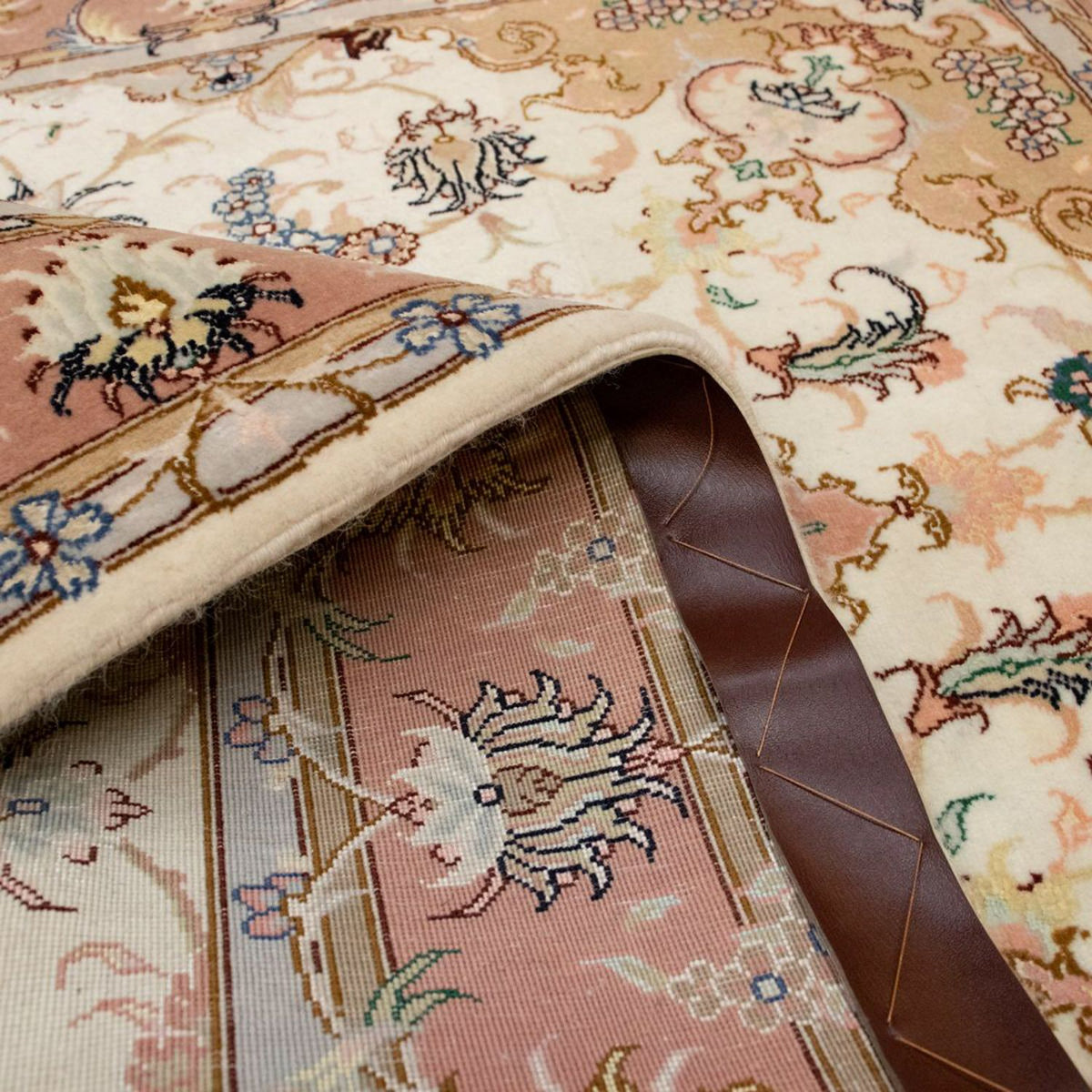 Tapis persan - Tabriz - Royal - 154 x 100 cm - beige