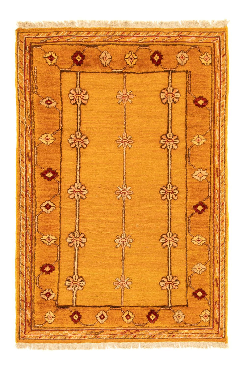Tapis Gabbeh - Persan - 173 x 116 cm - or