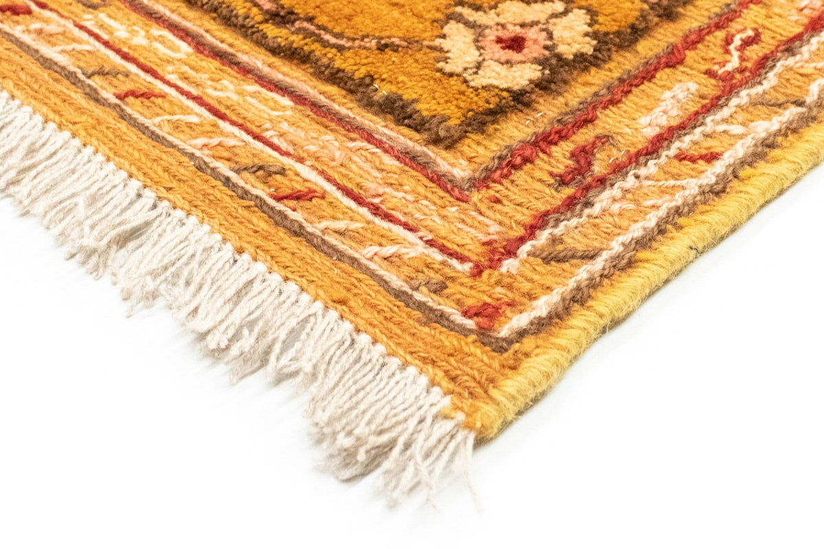 Tapis Gabbeh - Persan - 173 x 116 cm - or