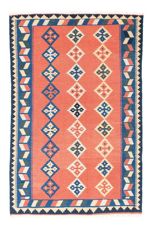 Tapis Kelim - Oriental - 193 x 135 cm - orange