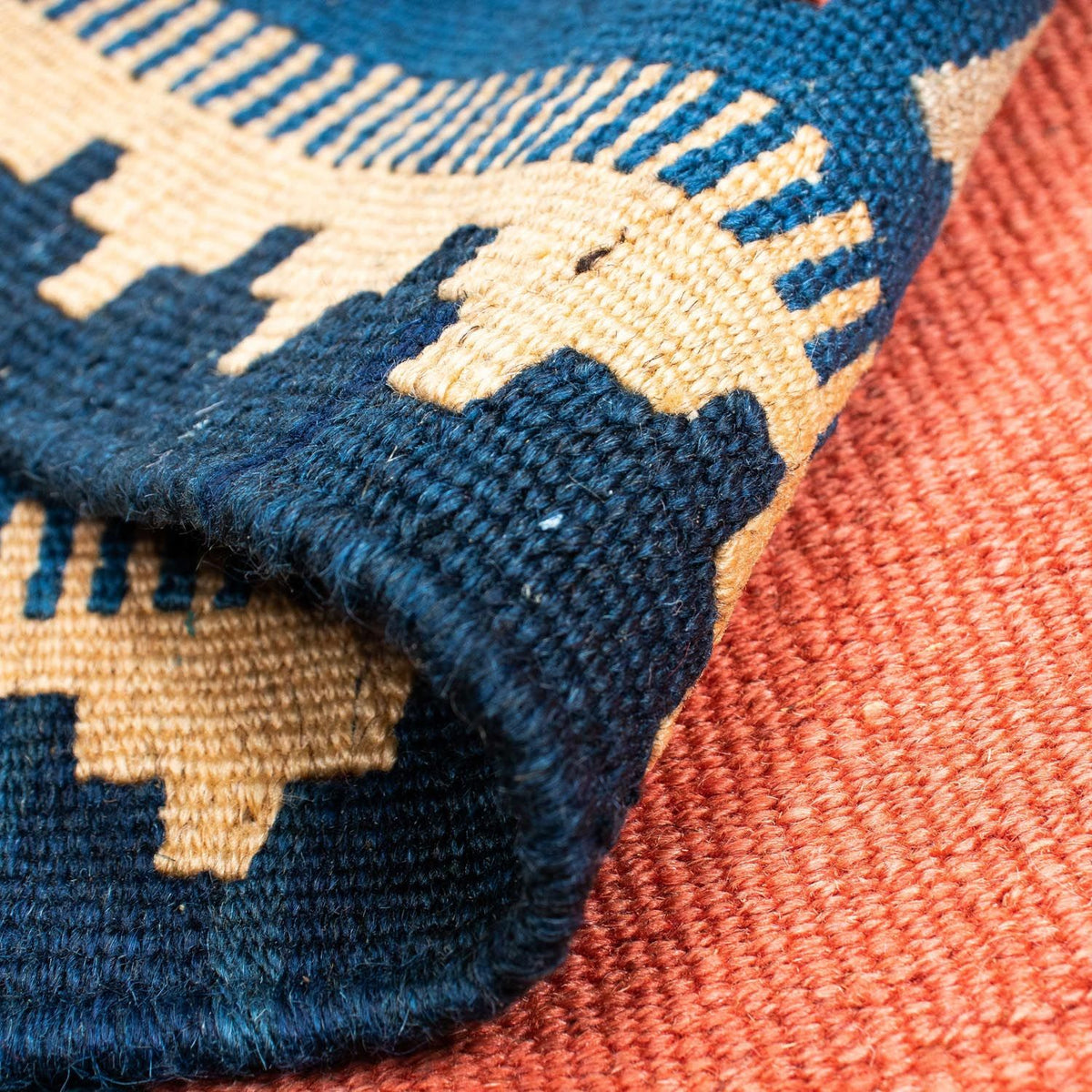 Tapis Kelim - Oriental - 193 x 135 cm - orange