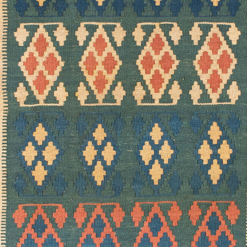 Tapis Kelim - Oriental - 198 x 121 cm - bleu