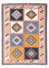 Tapis Kelim - Oriental - 200 x 159 cm - bleu