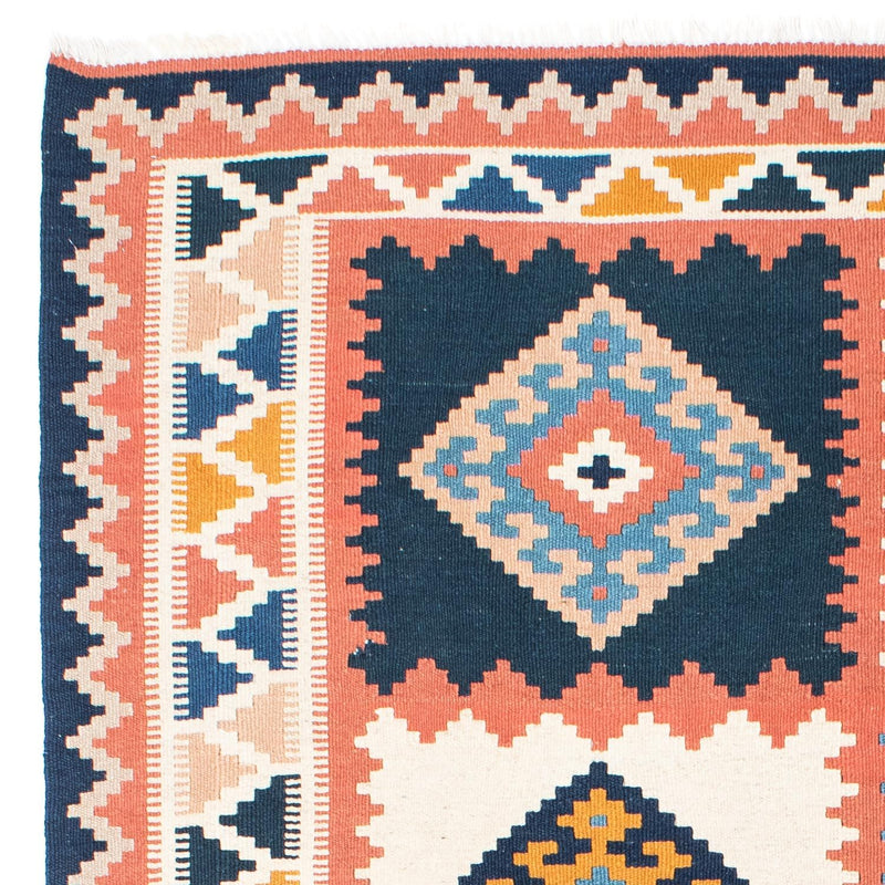 Tapis Kelim - Oriental - 200 x 159 cm - bleu