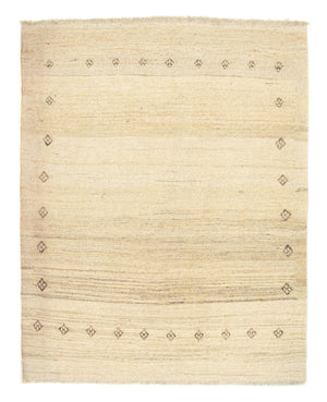 Tapis Gabbeh - Persan - 202 x 163 cm - beige
