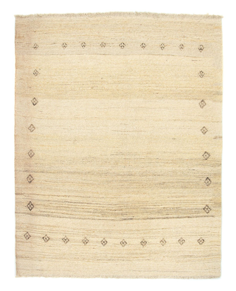 Tapis Gabbeh - Persan - 202 x 163 cm - beige