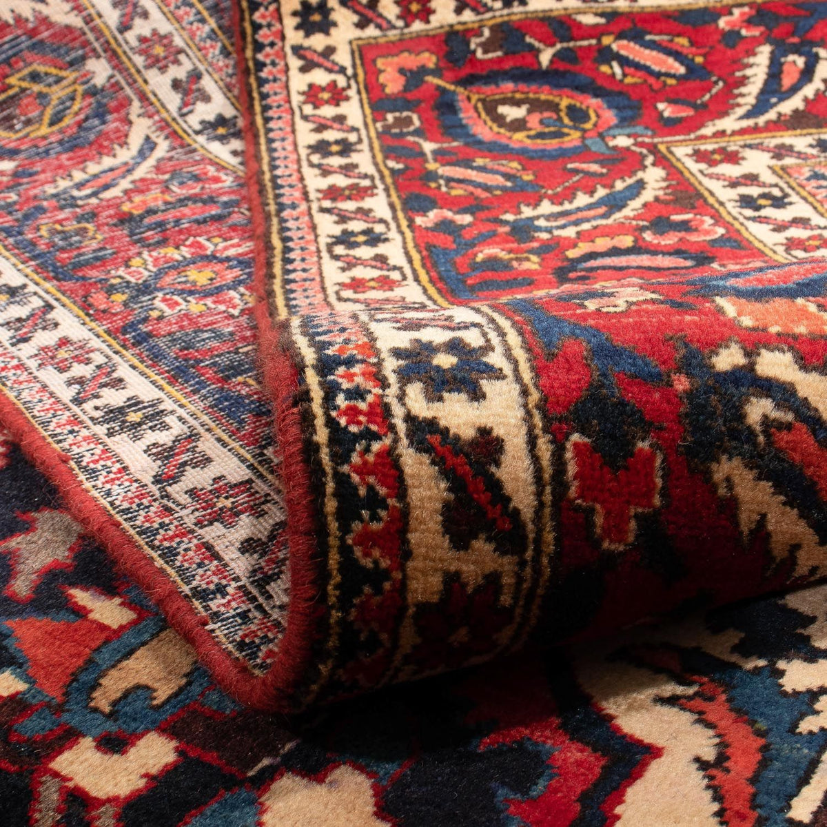 Tapis persan - Nomadic - 374 x 267 cm - bleu foncé