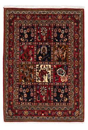 Tapis persan - Nomadic - 158 x 112 cm - rouge foncé