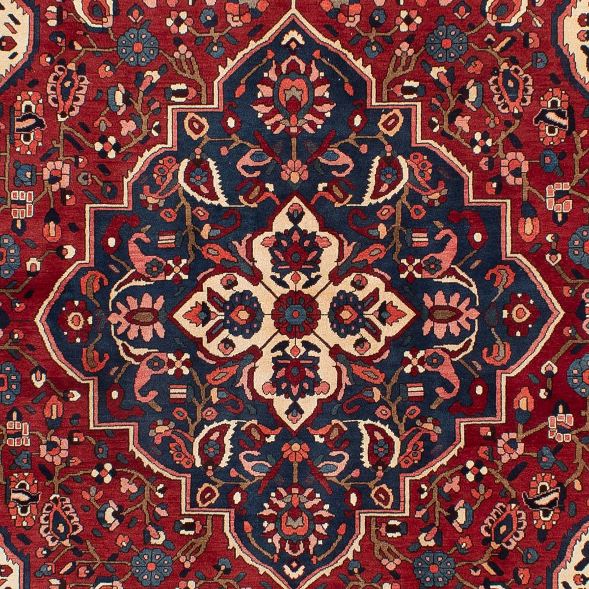 Tapis persan - Nomadic - 318 x 212 cm - rouge