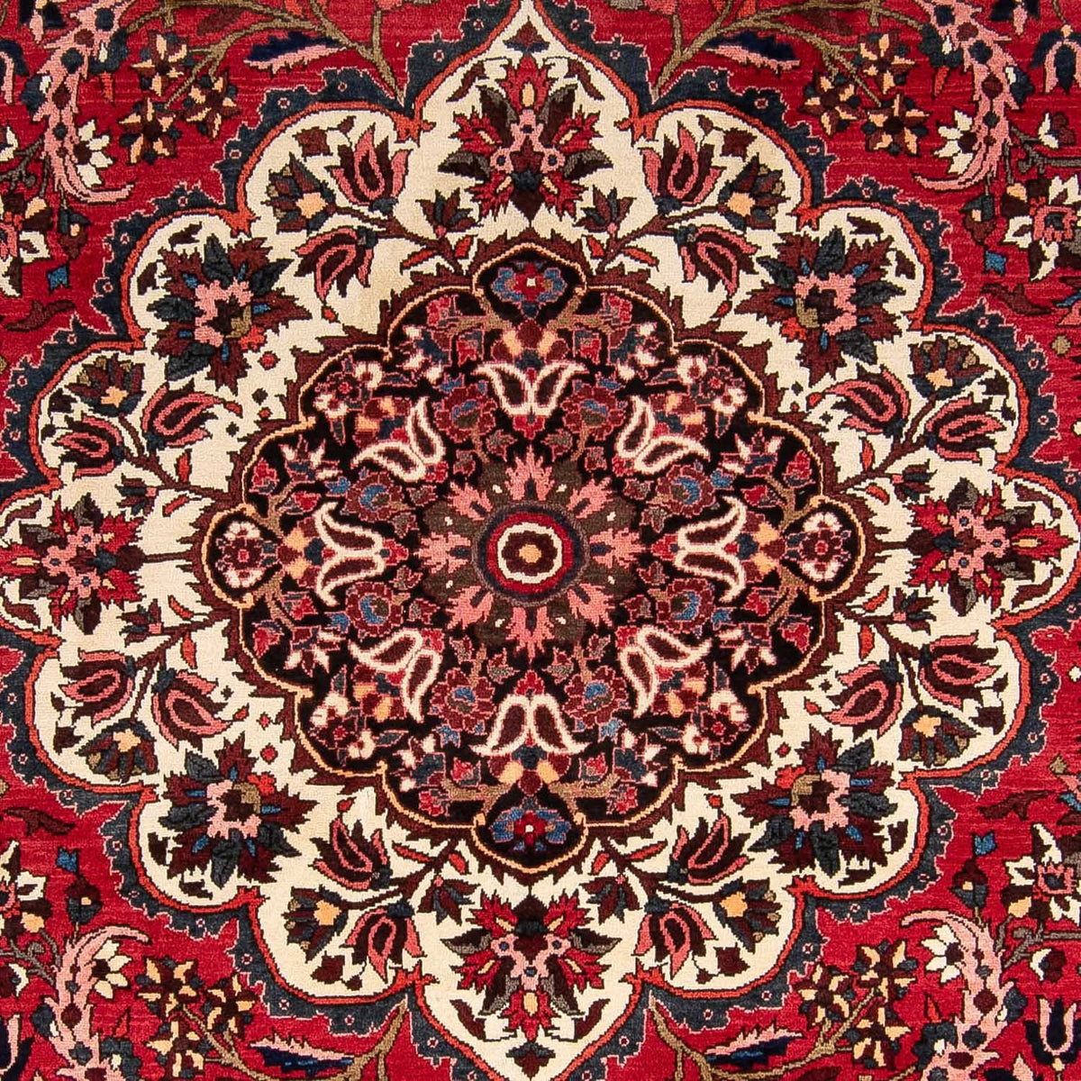 Tapis persan - Nomadic - 365 x 265 cm - rouge foncé