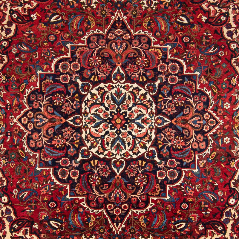 Tapis persan - Nomadic - 360 x 272 cm - rouge foncé