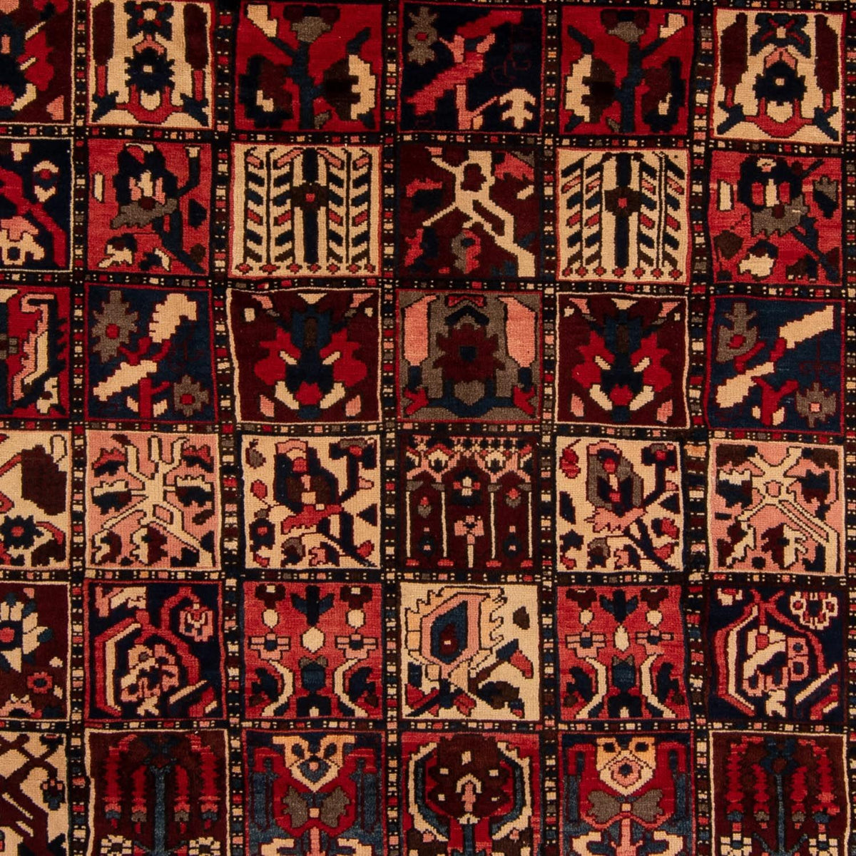 Tapis persan - Nomadic - 337 x 258 cm - rouge foncé