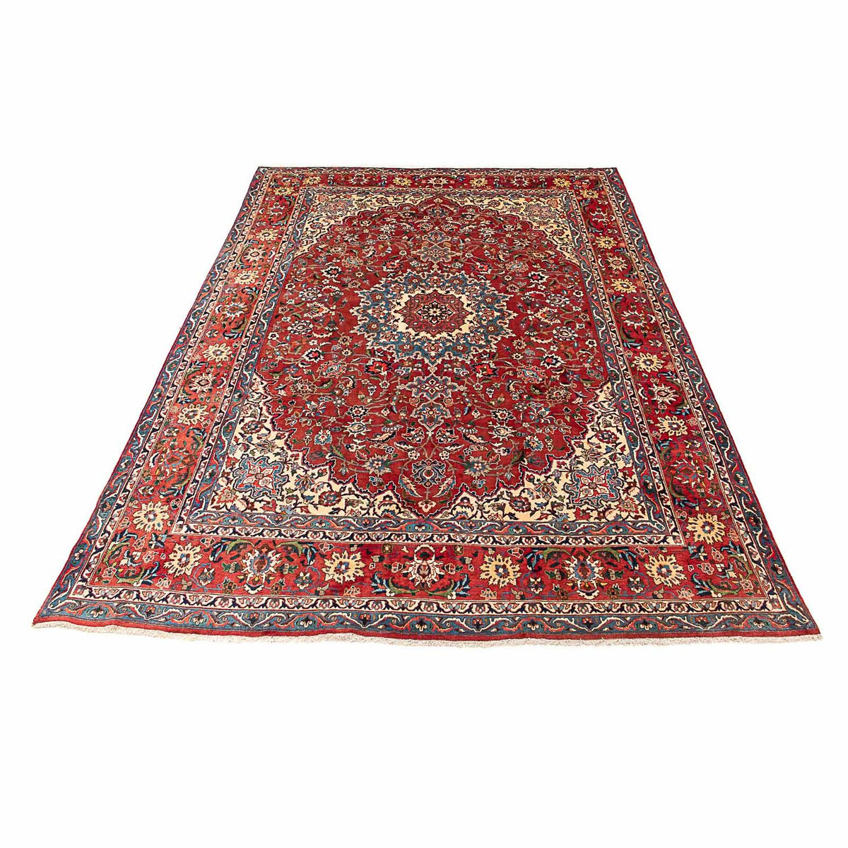 Tapis persan - Isfahan - Premium - 406 x 300 cm - rouge