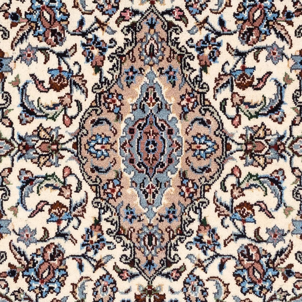 Tapis persan - Keshan - 150 x 98 cm - beige