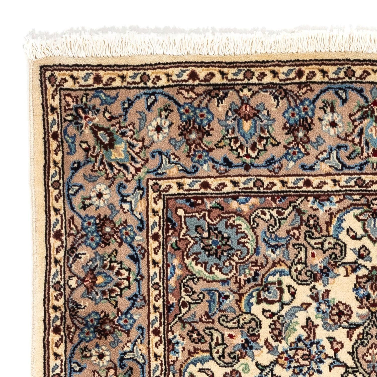 Tapis persan - Keshan - 148 x 97 cm - beige