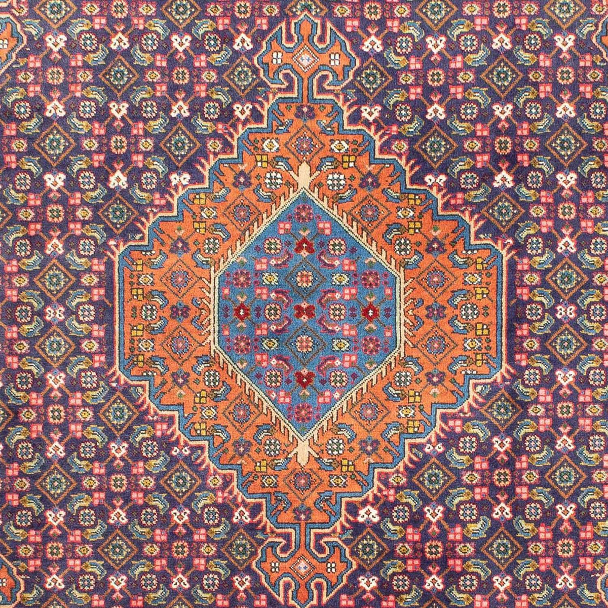 Tapis persan - Nomadic - 280 x 195 cm - bleu
