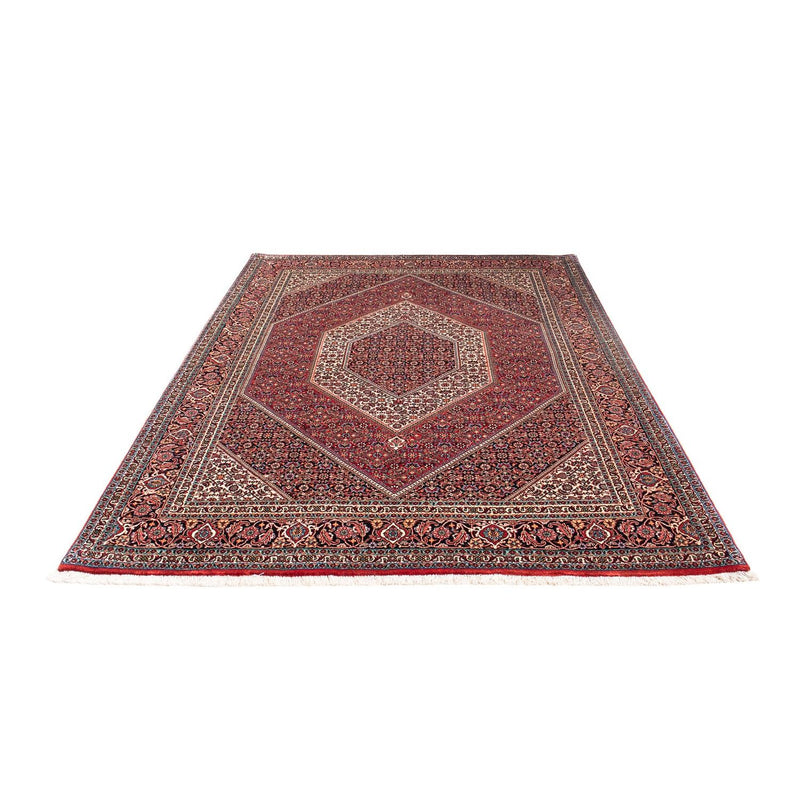 Tapis persan - Bidjar - 237 x 173 cm - rouge foncé