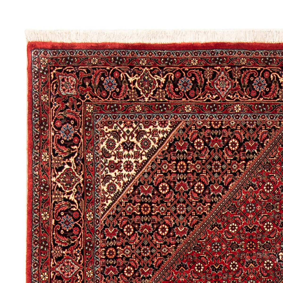 Tapis persan - Bidjar - 232 x 153 cm - rouge