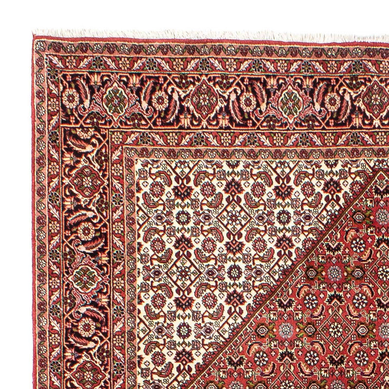 Tapis persan - Bidjar - 250 x 175 cm - rouge clair