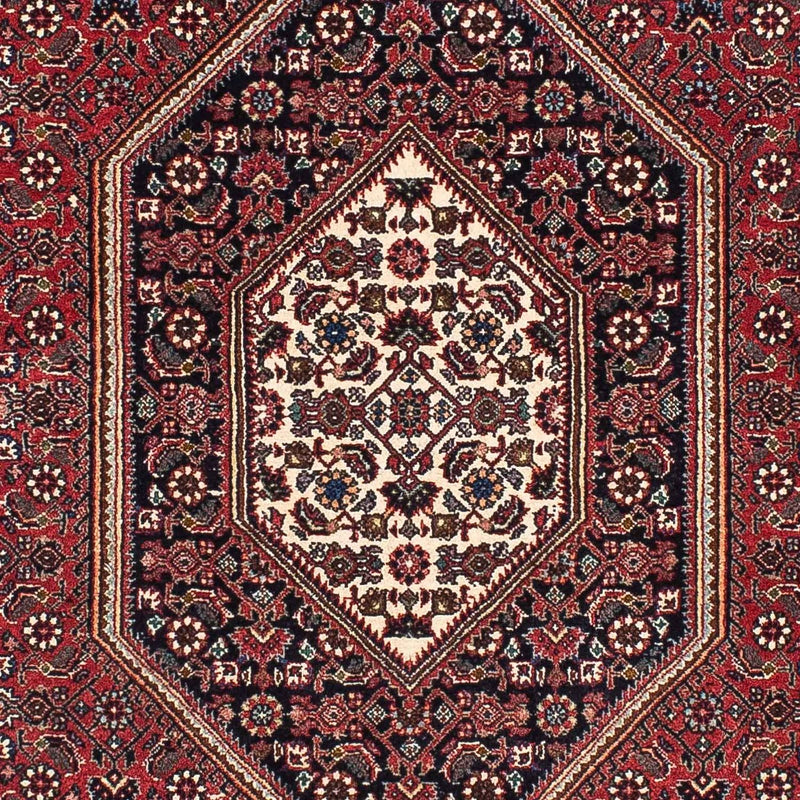 Tapis de couloir Tapis persan - Bidjar - 195 x 100 cm - bleu foncé