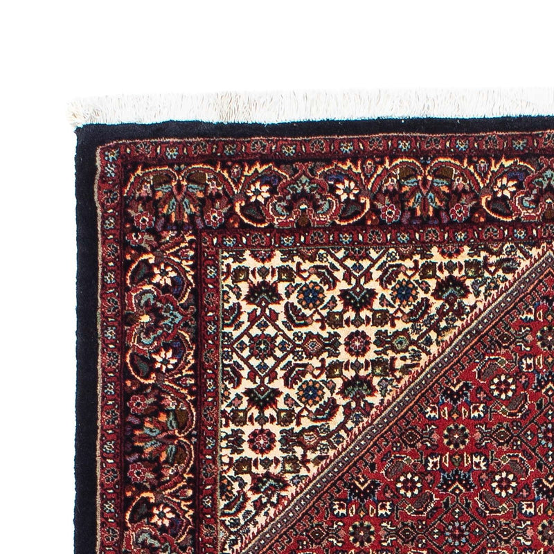 Tapis de couloir Tapis persan - Bidjar - 195 x 100 cm - bleu foncé