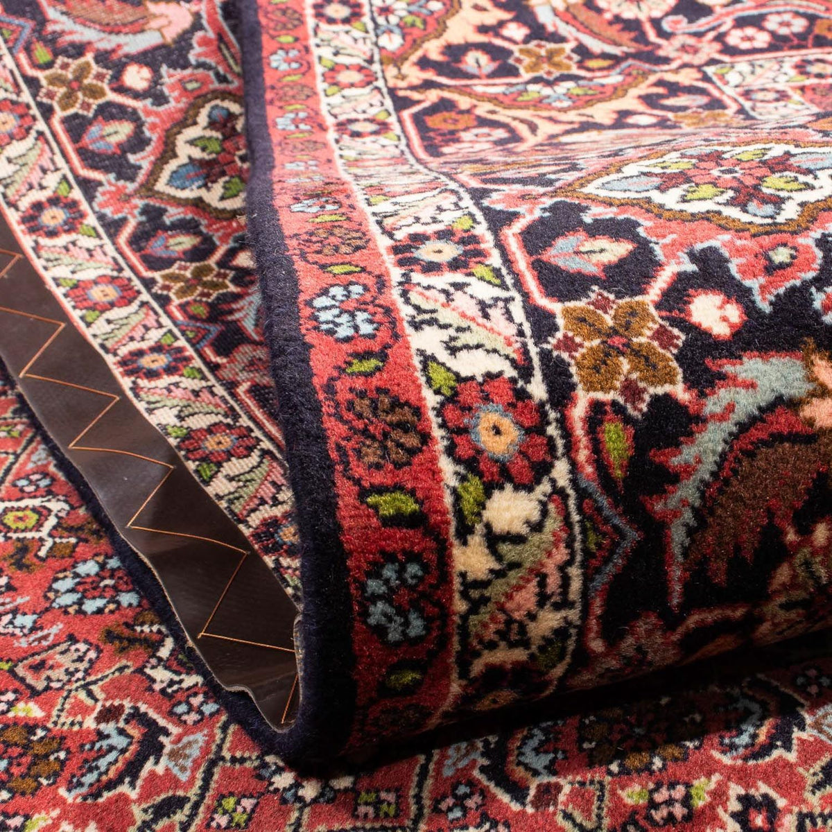 Tapis persan - Bidjar - 297 x 197 cm - marron