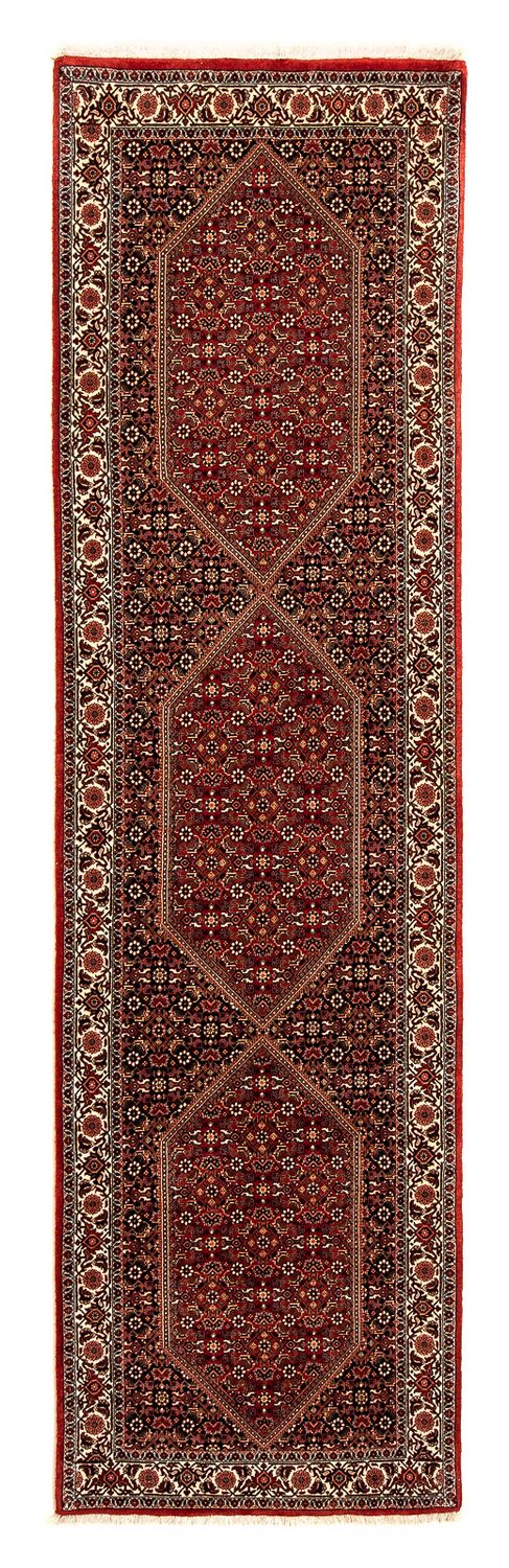 Tapis de couloir Tapis persan - Bidjar - 310 x 83 cm - multicolore