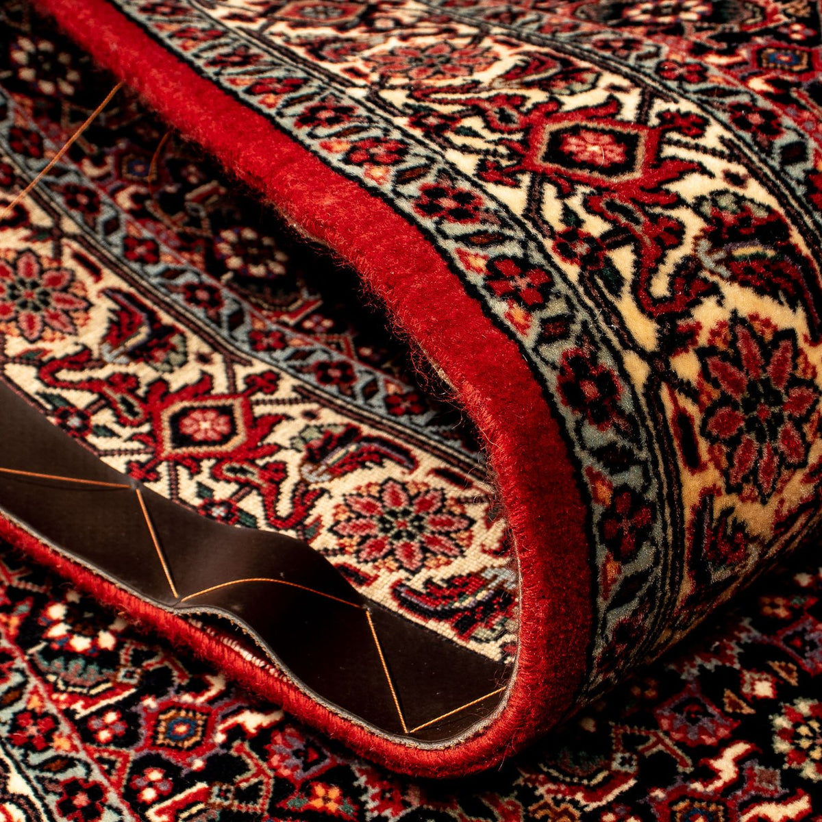 Tapis de couloir Tapis persan - Bidjar - 310 x 83 cm - multicolore