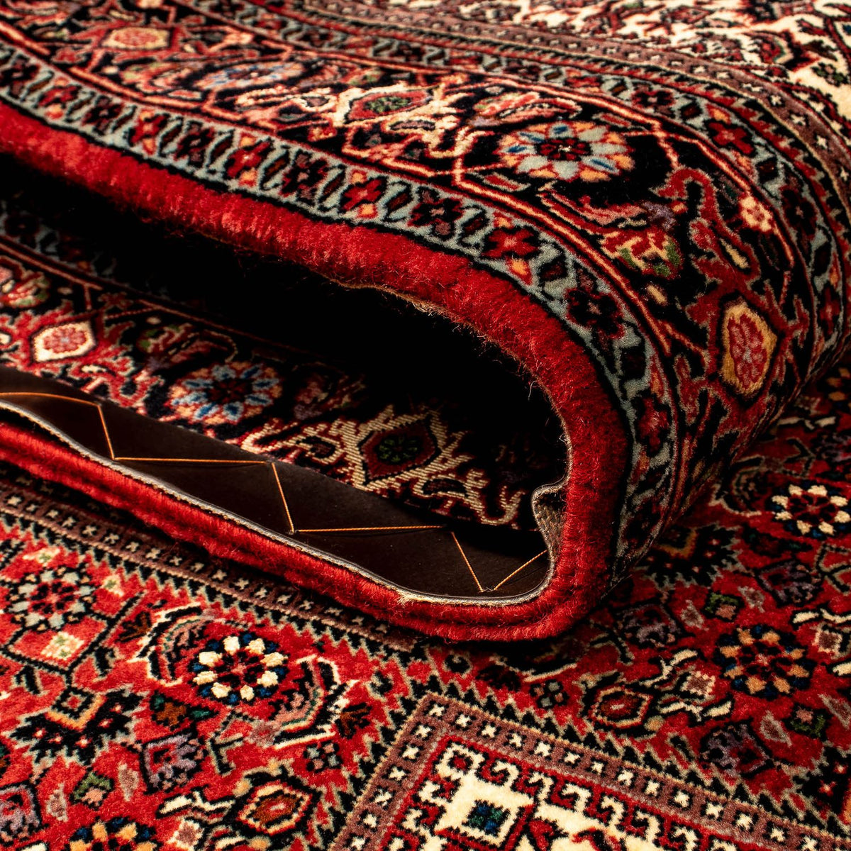 Tapis de couloir Tapis persan - Bidjar - 300 x 84 cm - multicolore