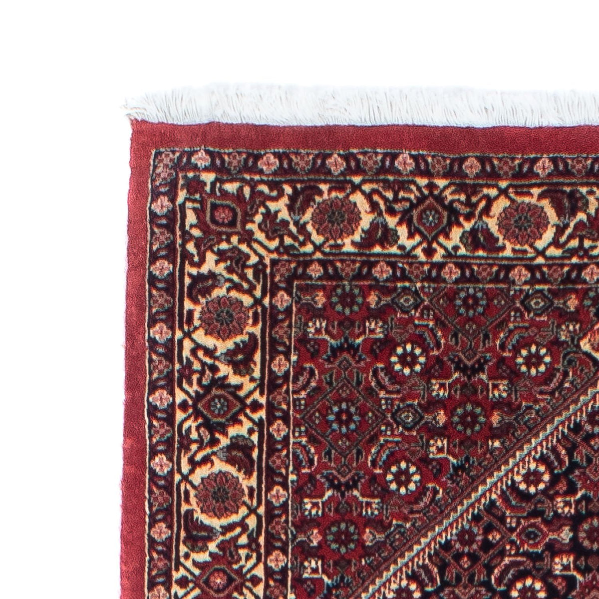 Tapis de couloir Tapis persan - Bidjar - 315 x 78 cm - rouge