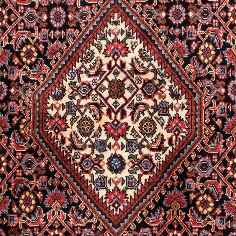 Tapis persan - Bidjar - 223 x 142 cm - rouge clair