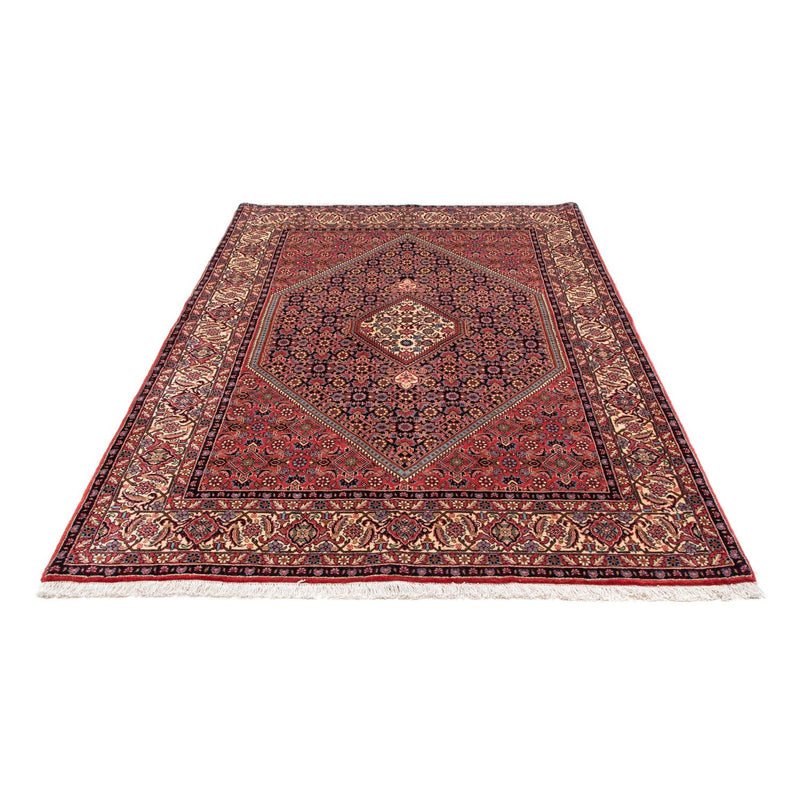Tapis persan - Bidjar - 223 x 142 cm - rouge clair