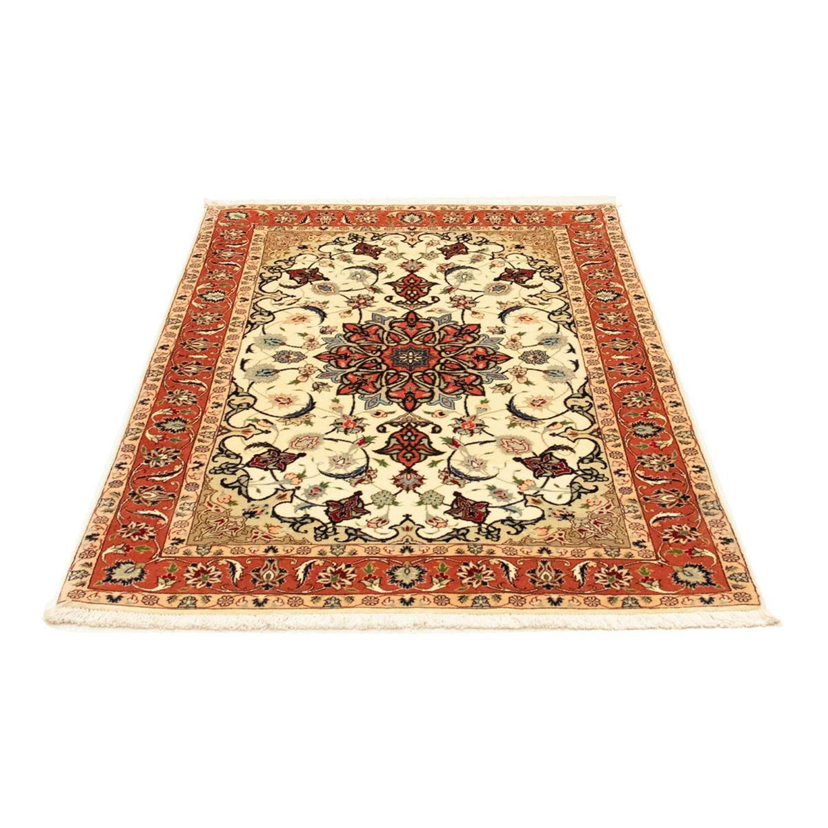 Tapis persan - Tabriz - Royal - 148 x 98 cm - beige