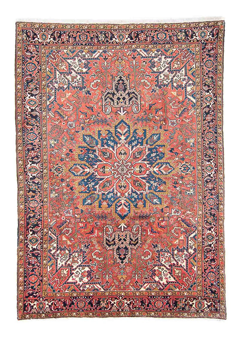 Tapis persan - Nomadic - 326 x 234 cm - rouge clair