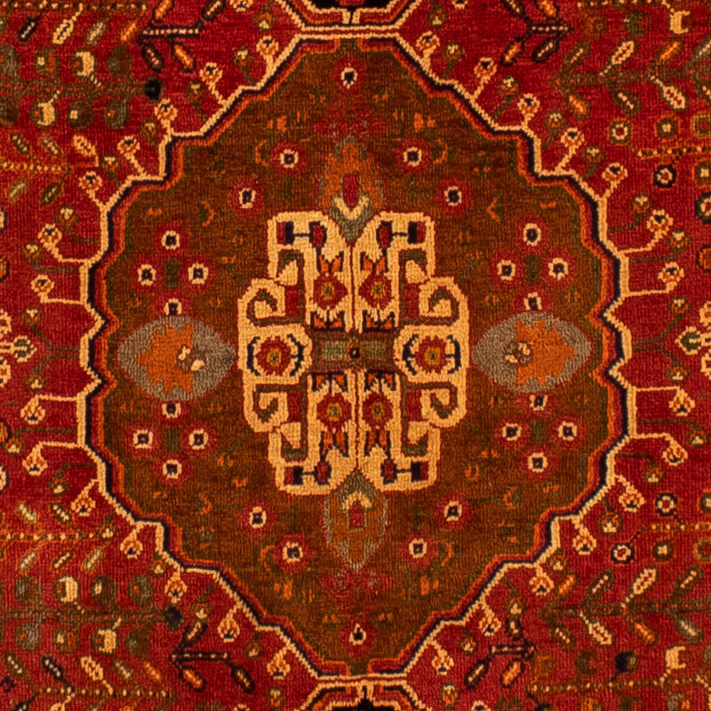 Tapis persan - Nomadic - 280 x 184 cm - rouge foncé
