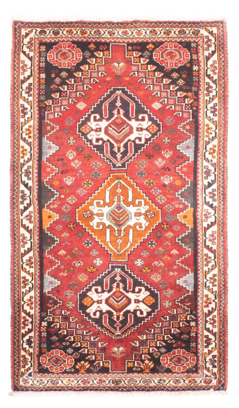 Tapis persan - Nomadic - 165 x 92 cm - rouge
