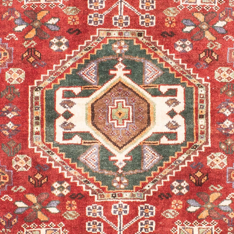Tapis persan - Nomadic - 152 x 103 cm - rouge foncé