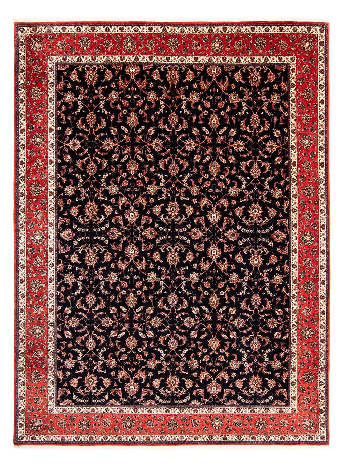 Tapis persan - Bidjar - 400 x 301 cm - bleu foncé