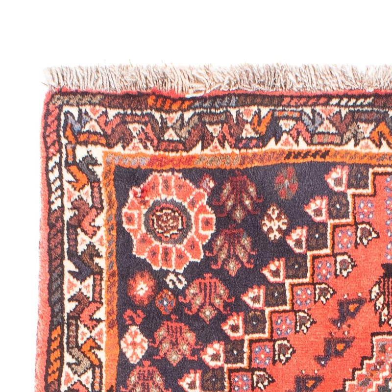 Tapis de couloir Tapis persan - Nomadic - 174 x 81 cm - rouge