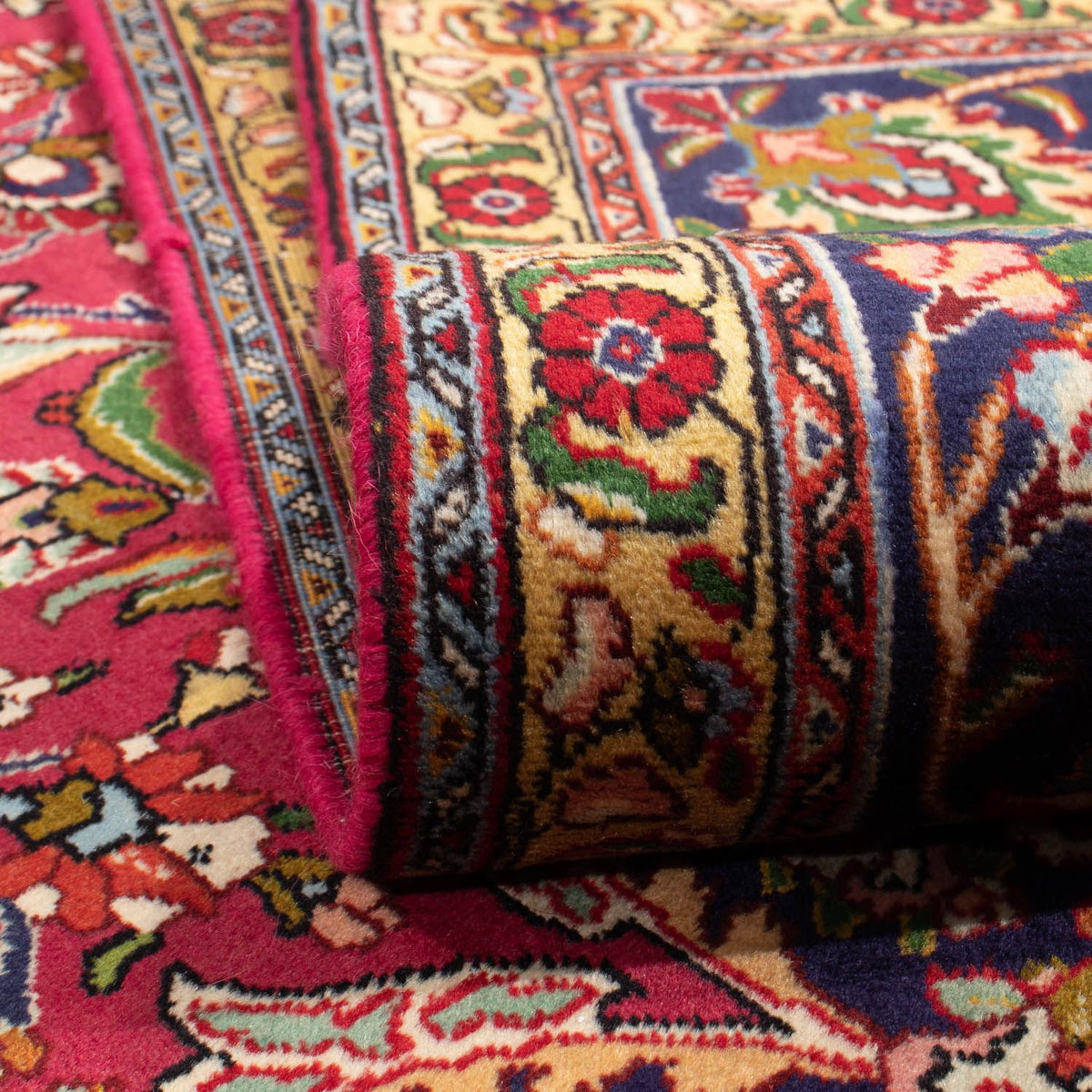 Tapis persan - Tabriz - Royal - 366 x 245 cm - rouge