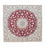 Tapis persan - Nain - Royal carré - 160 x 155 cm - rouge foncé