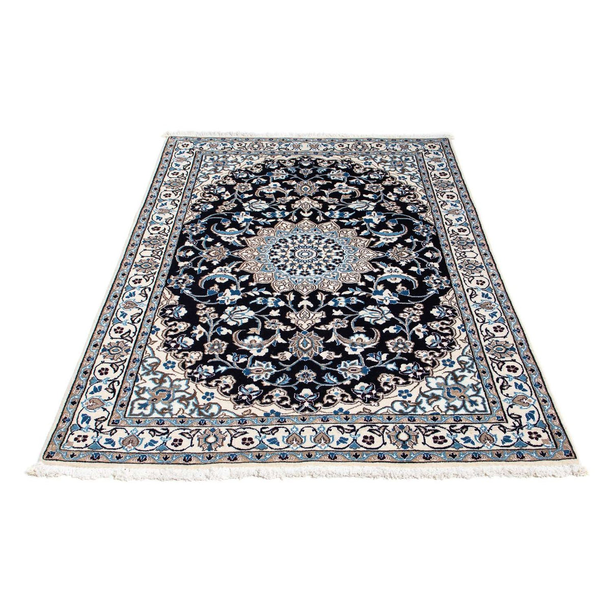 Tapis persan - Nain - Royal - 171 x 113 cm - beige