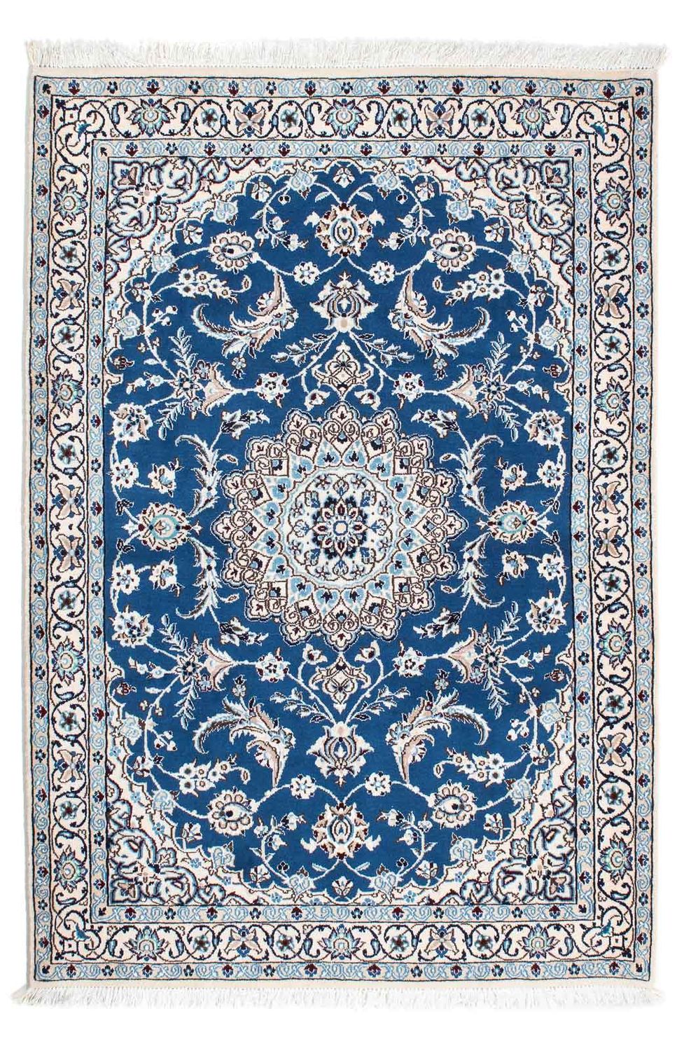 Tapis persan - Nain - Royal - 172 x 115 cm - bleu