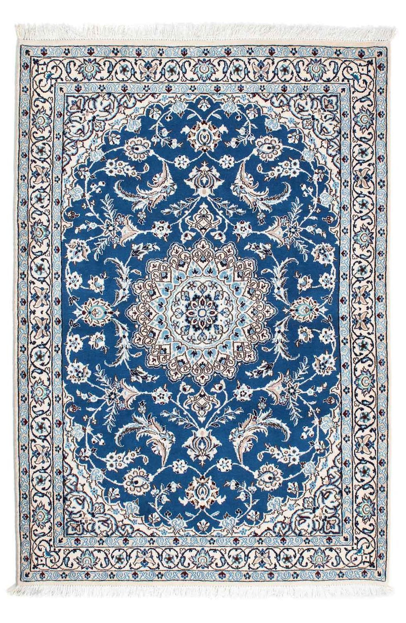 Tapis persan - Nain - Royal - 172 x 115 cm - bleu