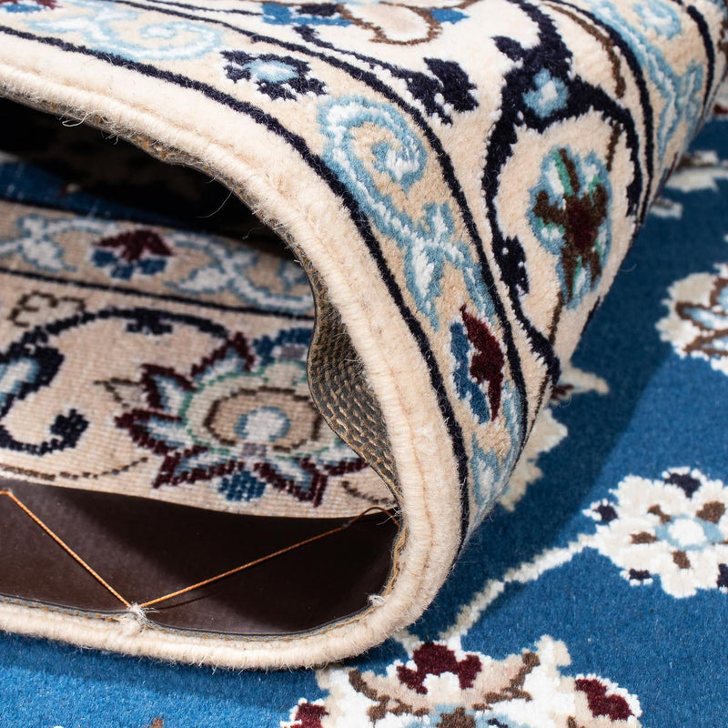Tapis persan - Nain - Royal - 172 x 115 cm - bleu