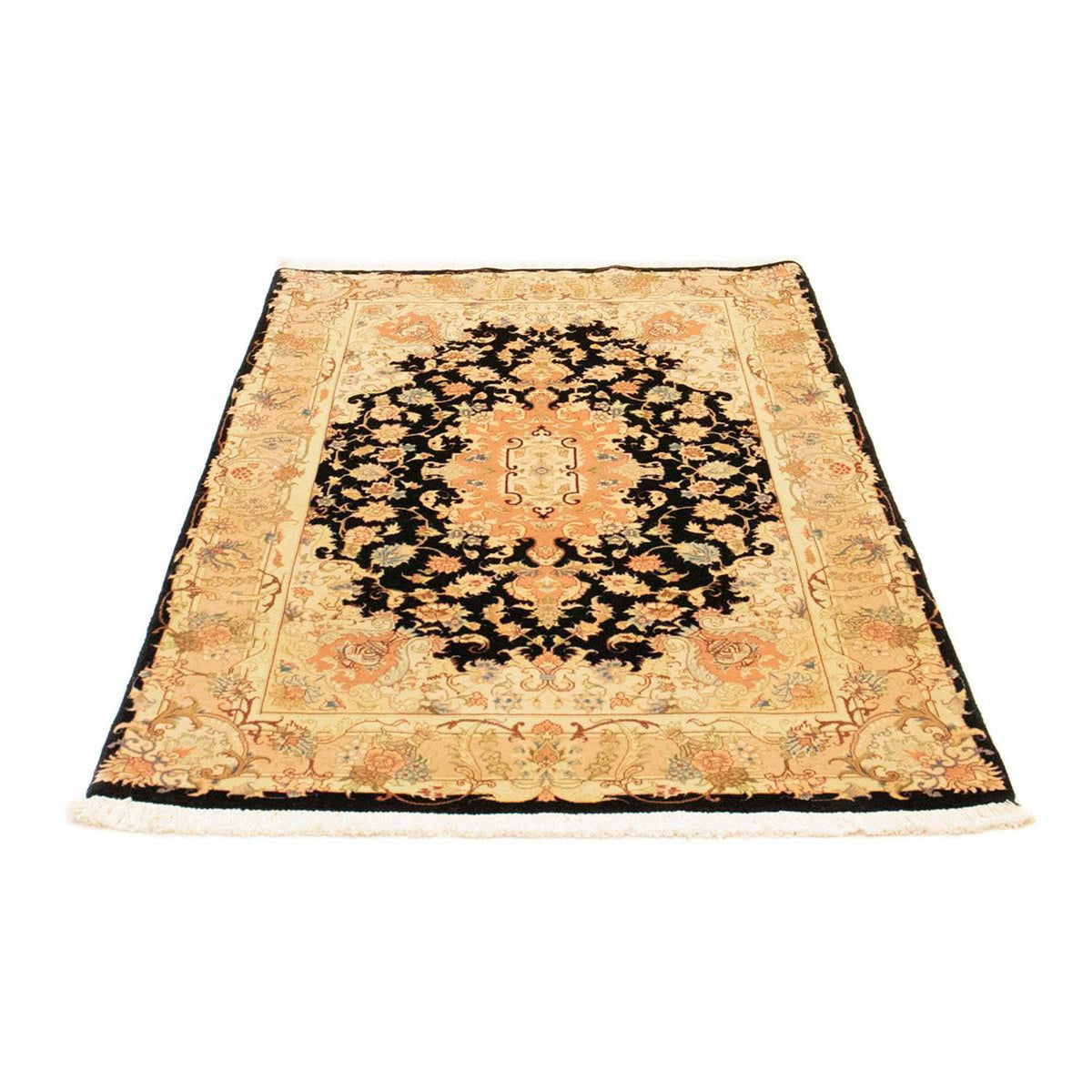 Tapis persan - Tabriz - Royal - 156 x 98 cm - noir